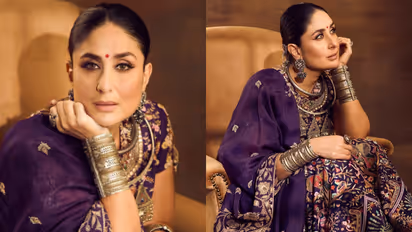 Kareena Kapoor Khan displays 'Royality' as she looks stunning in purple lehenga