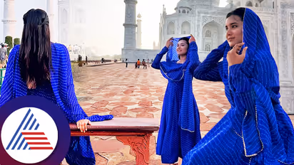 ತಾಜ್‌ಮಹಲ್‌ ಎದುರು ಮುಮ್ತಾಜ್‌ ಆದ ವರ್ಷಾ ಕಾವೇರಿ, ಷಹಜಹಾನ್‌ ಸಿಕ್ಕಿರೋ ಸೂಚನೆ ನೀಡಿದ್ರಾ?