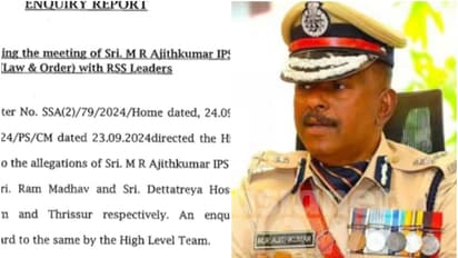 എഡിജിപി എം ആര് അജിത് കുമാറിനെതിരായ റിപ്പോര്ട്ട് നിയമസഭയില്; 'ആർഎസ്എസ് കൂടിക്കാഴ്ചയുടെ കാരണം അവ്യക്തം'