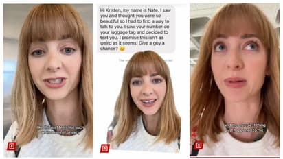 എയര്പോട്ടില് വച്ച് യുവതിക്ക് അപരിചിതനില് നിന്ന് 'വിചിത്രമായ' സന്ദേശം ലഭിച്ചു, പിന്നീട് സംഭവിച്ചത്