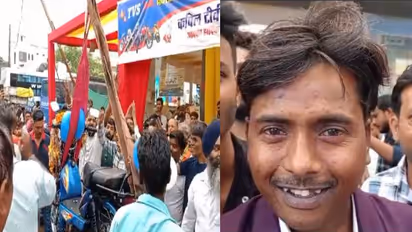 ലോണെടുത്ത് മോപ്പെഡ് വാങ്ങി, ജെസിബിയും ഡിജെയും, ആഘോഷത്തിന് പൊടിച്ചത് 60000 രൂപ, കേസും