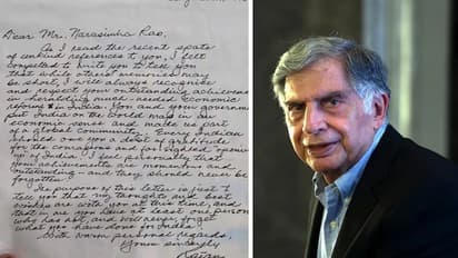 'Every Indian owes you a debt': Ratan Tata's unseen letter to PV Narasimha Rao from 1996 goes viral; read here