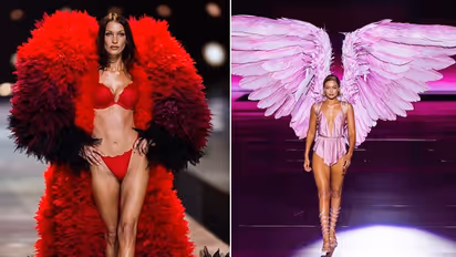 (PHOTOS) Victoria's Secret Fashion Show 2024: Gigi Hadid, Bella Hadid look stunning with angel wings