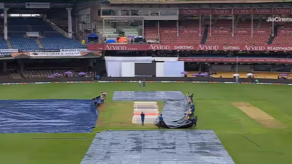 பெங்களூருவில் கொட்டி தீர்த்த மழை – டாஸ் கூட போட முடியாமல் IND vs NZ போட்டி ரத்து: 2ஆம் நாள் போட்டி நடக்குமா?