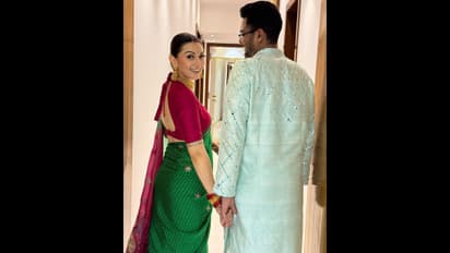 கணவரோடு சேர்ந்து கட்டிய கனவு இல்லத்திற்கு கிரஹப்பிரவேசம் நடத்திய ஹன்சிகா!!