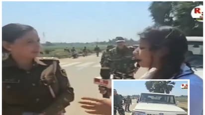 Woman journalist confronts Bihar cops over vehicle's missing number plate; fiery exchange goes viral (WATCH)