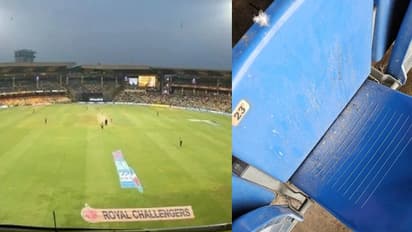 ಬೆಂಗಳೂರು ಚಿನ್ನಸ್ವಾಮಿ ಸ್ಟೇಡಿಯಂನ ಸೀಟ್‌ಗಳು ಗಲೀಜು; KSCA ಅವ್ಯಸ್ಥೆಗೆ ಹಿಡಿಶಾಪ ಹಾಕಿದ ನೆಟ್ಟಿಗರು!