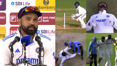 റിഷഭ് പന്തിന്‍റെ കാല്‍മുട്ടിനേറ്റ പരിക്ക്; നിർണായക അപ്ഡേറ്റുമായി ക്യാപ്റ്റൻ രോഹിത് ശർമ