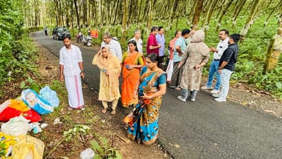 വെറുതെ പണി വാങ്ങല്ലേ, വലിയ പിഴയടക്കേണ്ടി വരും! മുന്നറിയിപ്പ് ബോര്ഡിന് സമീപം തന്നെ മാലിന്യം തള്ളി, 10,000 പിഴ