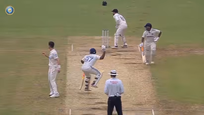 IND vs NZ, 1st Test: Sarfaraz Khan shouts 'marva diya', jumps in hilarious mix up with Rishabh Pant (WATCH)