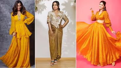 10 Indo western ethnic outfit for Karwa Chauth to skip Saree and lehenga old fashion