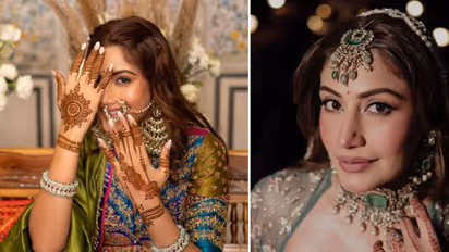 tv actress Surbhi Chandna Jewellery look