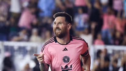 Lionel Messi's sensational 11-minute hat-trick helps Inter Miami break MLS points record (WATCH)