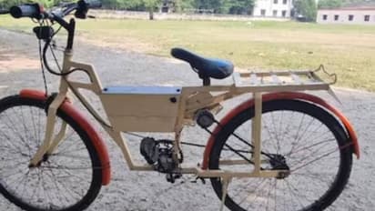 Innovation and sustainability: Bihar mechanic makes low-cost e-cycle to help school children 
