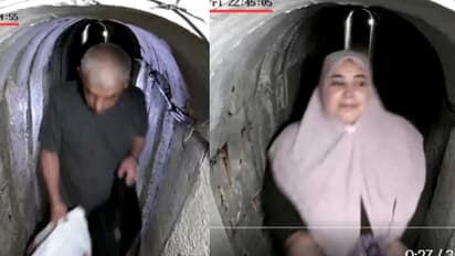 ഇസ്രായേലിലെ ആക്രമണത്തിന് മുമ്പുള്ള യഹ്യയുടെ ദൃശ്യം; മെത്തയും തലയണയും വരെ എടുത്ത് കുടുംബസമേതം തുരങ്കത്തിലേക്ക്