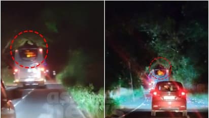 വിവാഹസംഘം സഞ്ചരിച്ചിരുന്ന ബസിന് മുകളിൽ കയറി അപകട യാത്ര; അഞ്ച് പേർക്കെതിരെ കേസെടുത്ത് പൊലീസ്