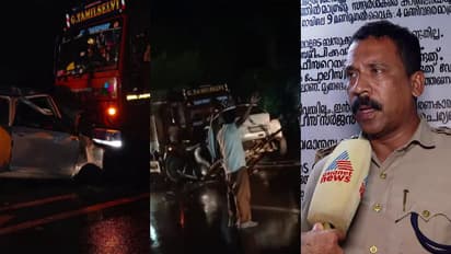 പാലക്കാട് അപകടം: കാറിൽ നിന്ന് മദ്യക്കുപ്പികൾ കണ്ടെടുത്തുവെന്ന് പൊലീസ്, അമിത വേഗതയിൽ ലോറിയിലേക്ക് ഇടിച്ചുകയറി