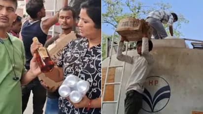 എച്ച്പിയുടെ എണ്ണ ടാങ്കറിൽ മദ്യക്കടത്ത്, പിടികൂടിയത് 200ഓളം ബിയർ ക്രേറ്റുകൾ, സംഭവം ബിഹാറിൽ