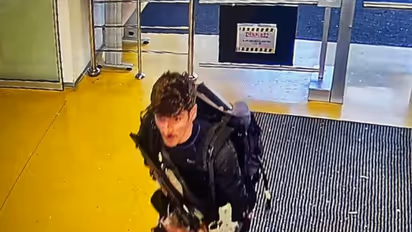 Turkey terror attack: CCTV shows male & female assailants shooting at Turkish Aerospace Industries (WATCH)