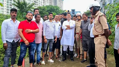 ಬೆಂಗಳೂರು ಮಳೆ: ನೀರು ನುಗ್ಗಿದ ಮನೆ ಮಾಲೀಕರಿಗೆ 10,000 ಪರಿಹಾರ, ಡಿ.ಕೆ.ಶಿವಕುಮಾರ್