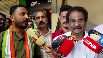 കരുണാകരന്‍റെ കുടുംബത്തെ അപമാനിച്ച ആളാണ് രാഹുല്‍ മാങ്കൂട്ടത്തില്‍, സ്മൃതി മണ്ഡപം സന്ദർശിച്ചില്ലെന്ന് എകെ ബാലന്‍