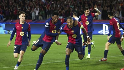 Champions League 2024-25: Barca thrash Bayern, Man City put five past Sparta Prague