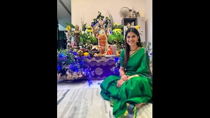 ಸೀರೆಯಲ್ಲೂ ಸಖತ್ ಆಗಿ ಕಾಣಿಸಿಕೊಂಡ 'ರಾಬರ್ಟ್' ಸುಂದರಿ ಆಶಾ ಭಟ್; ಫೋಟೋ ವೈರಲ್!