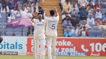 India vs New Zealand, 2nd Test Day 1: IND lose Rohit after Washington's 7-for restricts NZ to 259 