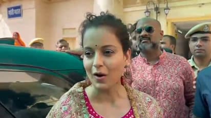 ಉಡುಪಿಯ ಮಾರಿಯಮ್ಮ ಗುಡಿಗೆ ಬಾಲಿವುಡ್ ನಟಿ ಕಂಗನಾ ರಣವಾತ್ ಭೇಟಿ