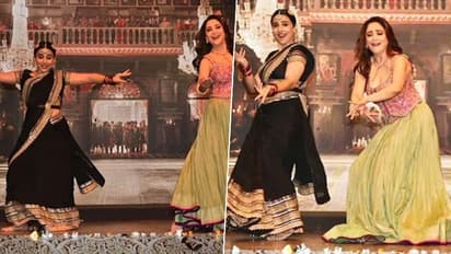 Bhool Bhulaiyaa 3: Watch Madhuri Dixit, Vidya Balan performing LIVE on 'Ami Je Tomar' 