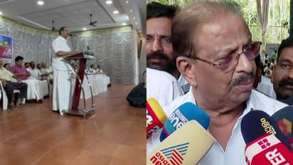 'തടി വേണോ ജീവൻ വേണോ എന്ന് ഓര്ത്തോളു'; വിമതര്ക്കെതിരെ ഭീഷണി പ്രസംഗവുമായി കെ സുധാകരൻ