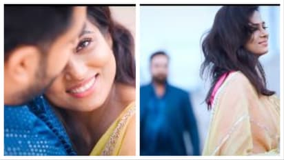 கல்யாண மூடில் ரம்யா பாண்டியன்! காதலரை கட்டிப்பிடித்து ரொமான்ஸ் செய்யும் வீடியோ படு வைரல்!