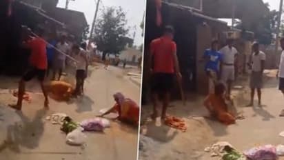 Lucknow: Tantrik brutally thrashed for molesting 6-year-old girl, inserting finger in private parts (WATCH)