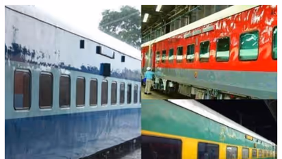 ரயில் பெட்டிகளின் நிறங்களுக்கு பின்னால் இவ்வளவு விசயம் இருக்கா?