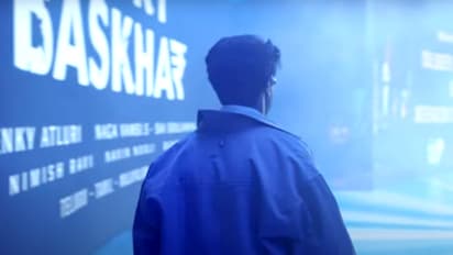 'ലക്കി ഭാസ്‍കര്‍' ഗ്ലോബല്‍ ലോഞ്ച്; ദുല്‍ഖറിന് ദുബൈയില്‍ വന്‍ വരവേല്‍പ്പ്: വീഡിയോ