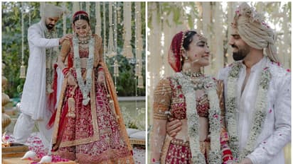 Surbhi Jyoti marries Sumit Suri in gorgeous nature-themed wedding at Jim Corbett [PHOTOS]