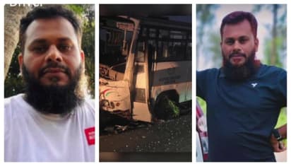 കേരളത്തില് നിന്ന് പുറപ്പെട്ട ബസ് കര്ണാടകത്തില് അപകടത്തില് പെട്ടു; ഡ്രൈവര്ക്ക് ദാരുണാന്ത്യം