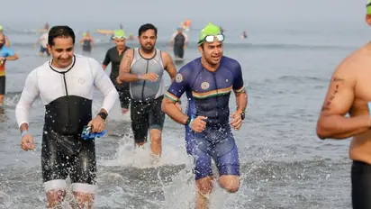 MP Tejasvi Surya completes Ironman challenge: PM Modi, other BJP leaders applaud feat (WATCH)