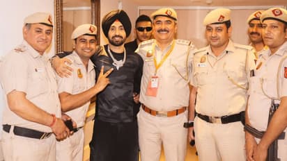 Dil-Luminati Tour Concert: Diljit Dosanjh poses with Delhi Police; thanks for support during Delhi concert