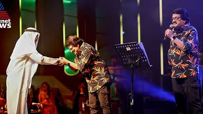 'എന്റെ ജീവിതത്തിലിതാദ്യം'; ഷാർജയിൽ പാടുന്നതിനിടെ വൻ സർപ്രൈസ്, സന്തോഷം പങ്കിട്ട് എം ജി ശ്രീകുമാർ 