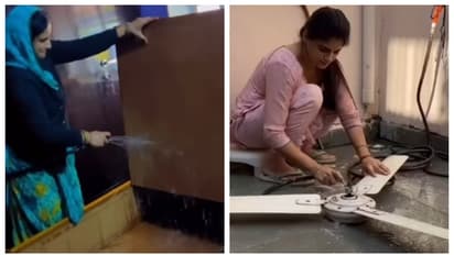 'ഫാനും കട്ടിലുമടക്കം വെള്ളമൊഴിച്ച് കഴുകി സ്ത്രീകള്'; ഇത്തരം അറിവുകള് ആരോടും പറയരുതെന്ന് സോഷ്യല് മീഡിയ