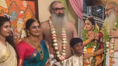 നടൻ ക്രിസ് വേണുഗോപാലും നടി ദിവ്യ ശ്രീധറും വിവാഹിതരായി; സാക്ഷികളായി മക്കൾ 