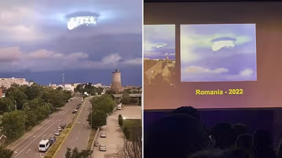 Ex-Pentagon chief reveals photo of a UFO 'mothership', describes it as 'huge mini city floating in the sky'