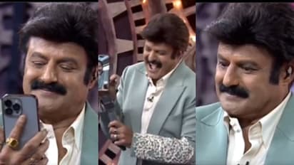 'യു ആർ എ വണ്ടർഫുൾ ആക്ടർ'; ബാലയ്യയെ പുകഴ്ത്തി മമ്മൂട്ടി, ത്രില്ലടിച്ച് താരം, വീഡിയോ വൈറൽ 