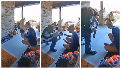 കോഴിക്കറി തൊണ്ടയിൽ കുരുങ്ങി ശ്വാസംമുട്ടി, കുട്ടിയുടെ ജീവൻ രക്ഷിച്ചയാളെ 'ഹീറോ'യെന്ന് വിളിച്ച് സോഷ്യൽ മീഡിയ