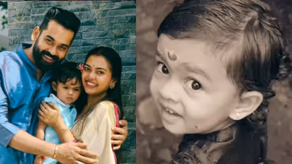 ധ്വനിയുടെ വിദ്യാലയ പ്രവേശനം; വീഡിയോ പങ്കുവച്ച് യുവയും മൃദുലയും