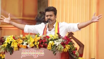 உங்கள் நாடகத்தை மக்கள் நம்ப மாட்டாங்க.! பரந்தூரில் பாஜக, திமுகவிற்கு எதிராக சீறிய விஜய்