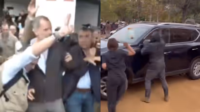 സ്പാനിഷ് രാജാവിനും രാജ്ഞിക്കും പ്രധാനമന്ത്രിക്കും നേരെ ചെളിയേറ്; ജനരോഷം പ്രളയ മുന്നറിയിപ്പ് പാളിയതിന് പിന്നാലെ