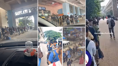 Bengaluru: 1km long queue of commuters outside Nagasandra metro after festive weekend sparks concerns (WATCH)