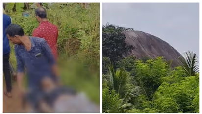 മഴ പെയ്തപ്പോള് പാറയുടെ അടിയിലേക്ക് മാറിനിന്നു; തിരിച്ചിട്ടപ്പാറയില് മിന്നലേറ്റ് യുവാവിന് ദാരുണാന്ത്യം